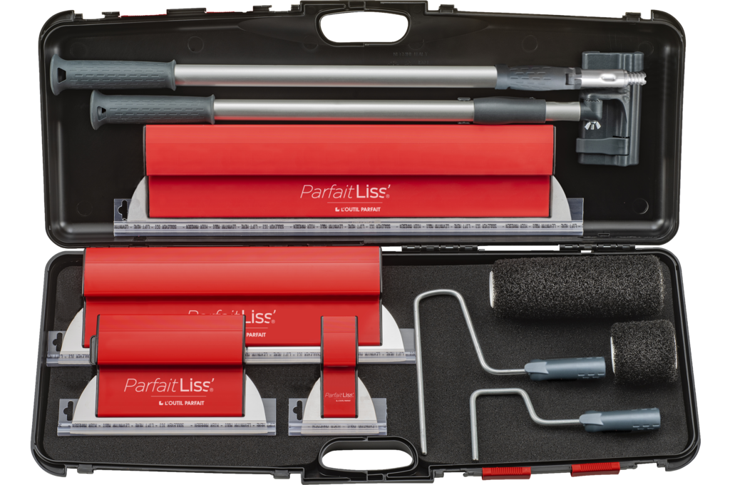80506_vis - PARFAITLISS'® Putzwalze & Spachtel Koffer Set